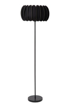 SPENCER - Vloerlamp - Ø 40 cm - 1xE27 - Zwart