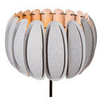 SPENCER - Vloerlamp - Ø 40 cm - 1xE27 - Grijs