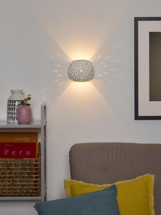 GIPSY - Wandlamp - 1xG9 - Wit