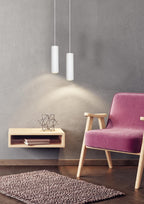 GIPSY - Pendant light - Ø 7 cm - 1xGU10 - White