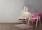 GIPSY - Pendant light - Ø 7 cm - 1xGU10 - White