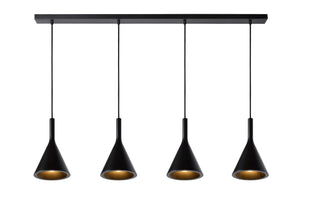 GIPSY - Hanglamp - 4xE27 - Zwart
