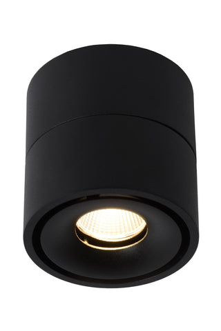 YUMIKO - Plafondspot - Ø 7,8 cm - LED Dimb. - 1x10W 2700K - Zwart
