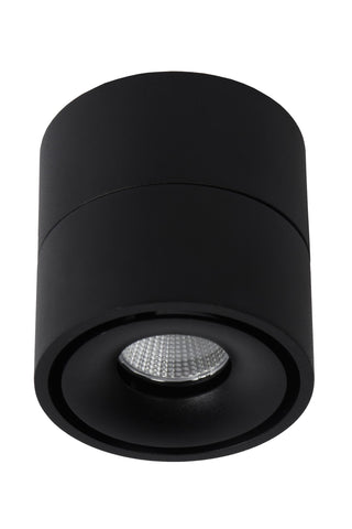 YUMIKO - Plafondspot - Ø 7,8 cm - LED Dimb. - 1x10W 2700K - Zwart