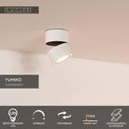 YUMIKO - Ceiling spot - Ø 7.8 cm - LED Dimmable - 1x10W 2700K - White