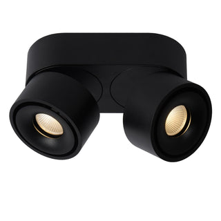 YUMIKO - Plafondspot - LED Dimb. - 2x10W 2700K - Zwart