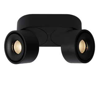 YUMIKO - Plafondspot - LED Dimb. - 2x10W 2700K - Zwart