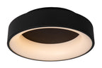 MIRAGE - Plafonnier - Ø 38 cm - LED Var. - 1x22W 2700K - Noir