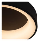 MIRAGE - Plafonnier - Ø 38 cm - LED Var. - 1x22W 2700K - Noir