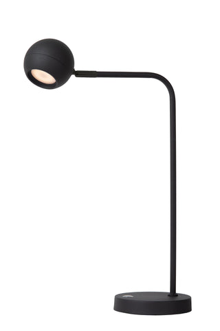 COMET - Rechargeable desk lamp - Battery - LED 3 StepDim - 1x3W 2700K - Black