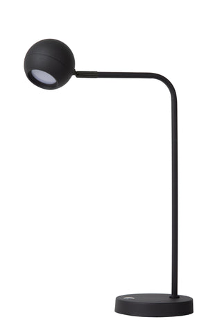 COMET - Rechargeable desk lamp - Battery - LED 3 StepDim - 1x3W 2700K - Black