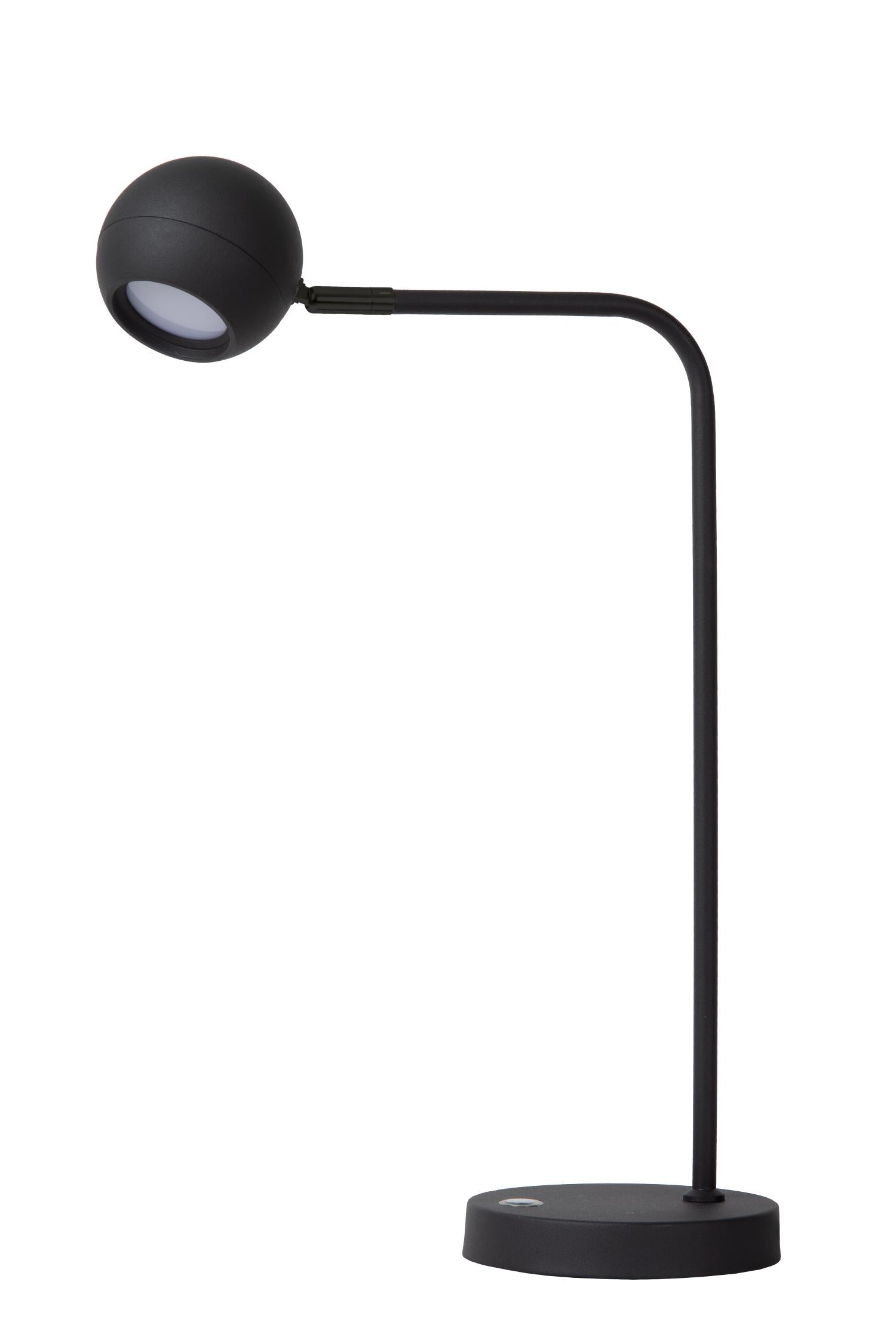 COMET - Rechargeable desk lamp - Battery - LED 3 StepDim - 1x3W 2700K - Black