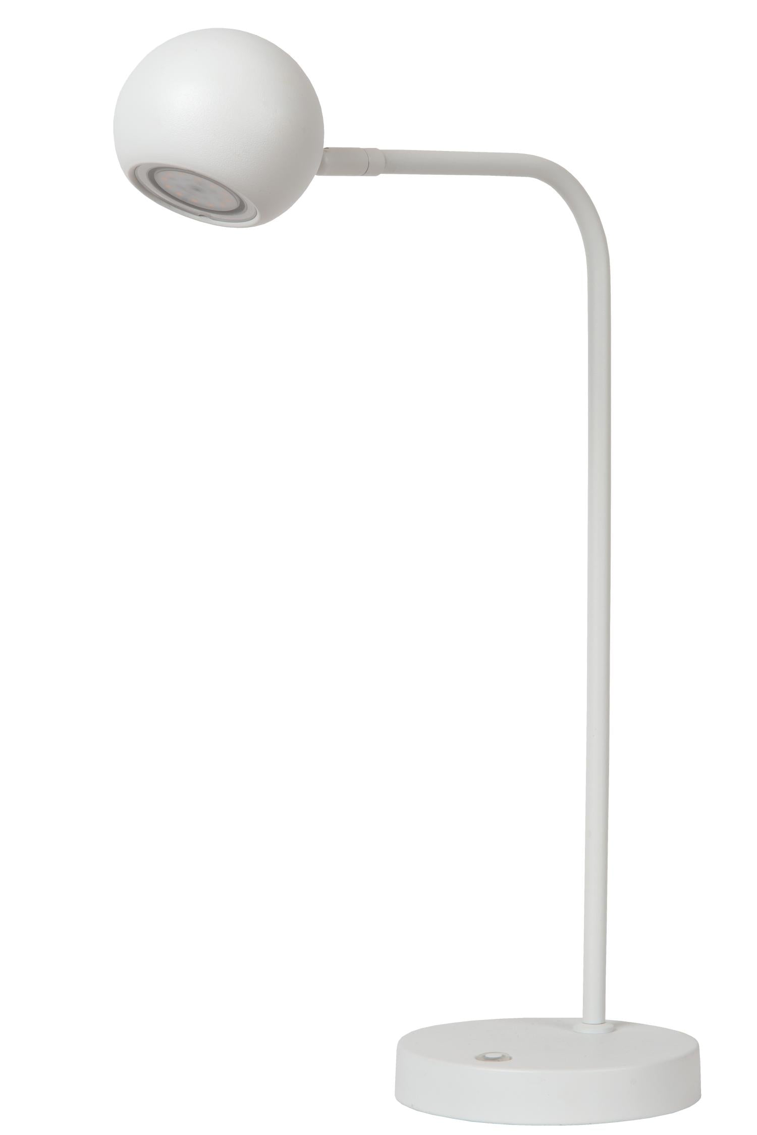 COMET - Oplaadbare Bureaulamp - Accu/Batterij - LED 3 StepDim - 1x3W 2700K - Wit