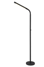 GILLY - Oplaadbare Leeslamp - Accu/Batterij - LED Dimb. - 1x6W 2700K - Zwart