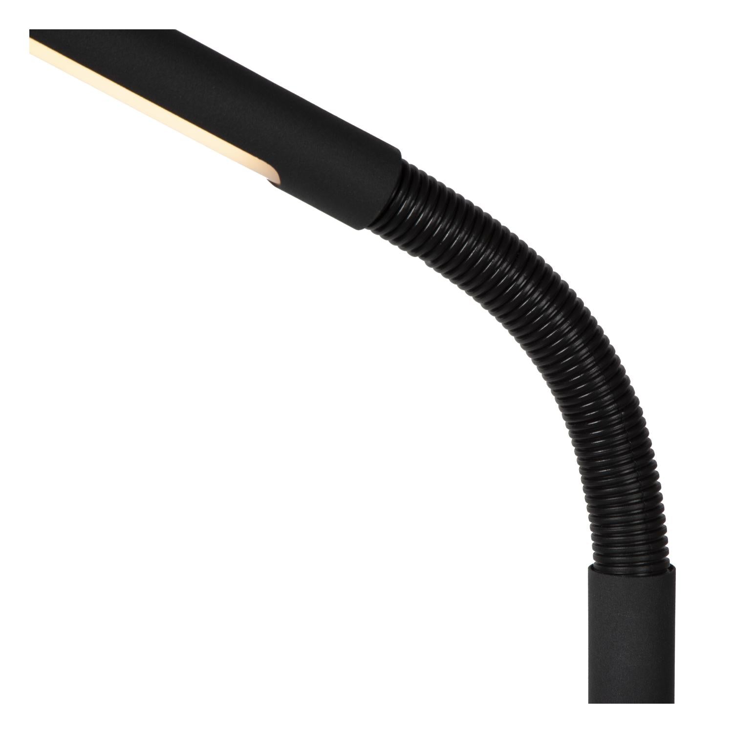 GILLY - Oplaadbare Leeslamp - Accu/Batterij - LED Dimb. - 1x6W 2700K - Zwart