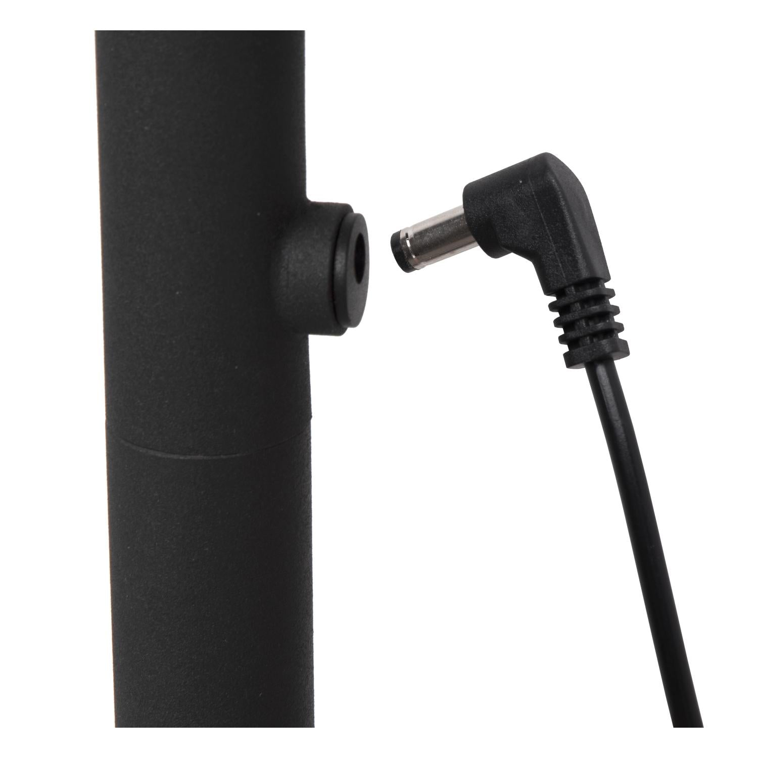 GILLY - Oplaadbare Leeslamp - Accu/Batterij - LED Dimb. - 1x6W 2700K - Zwart