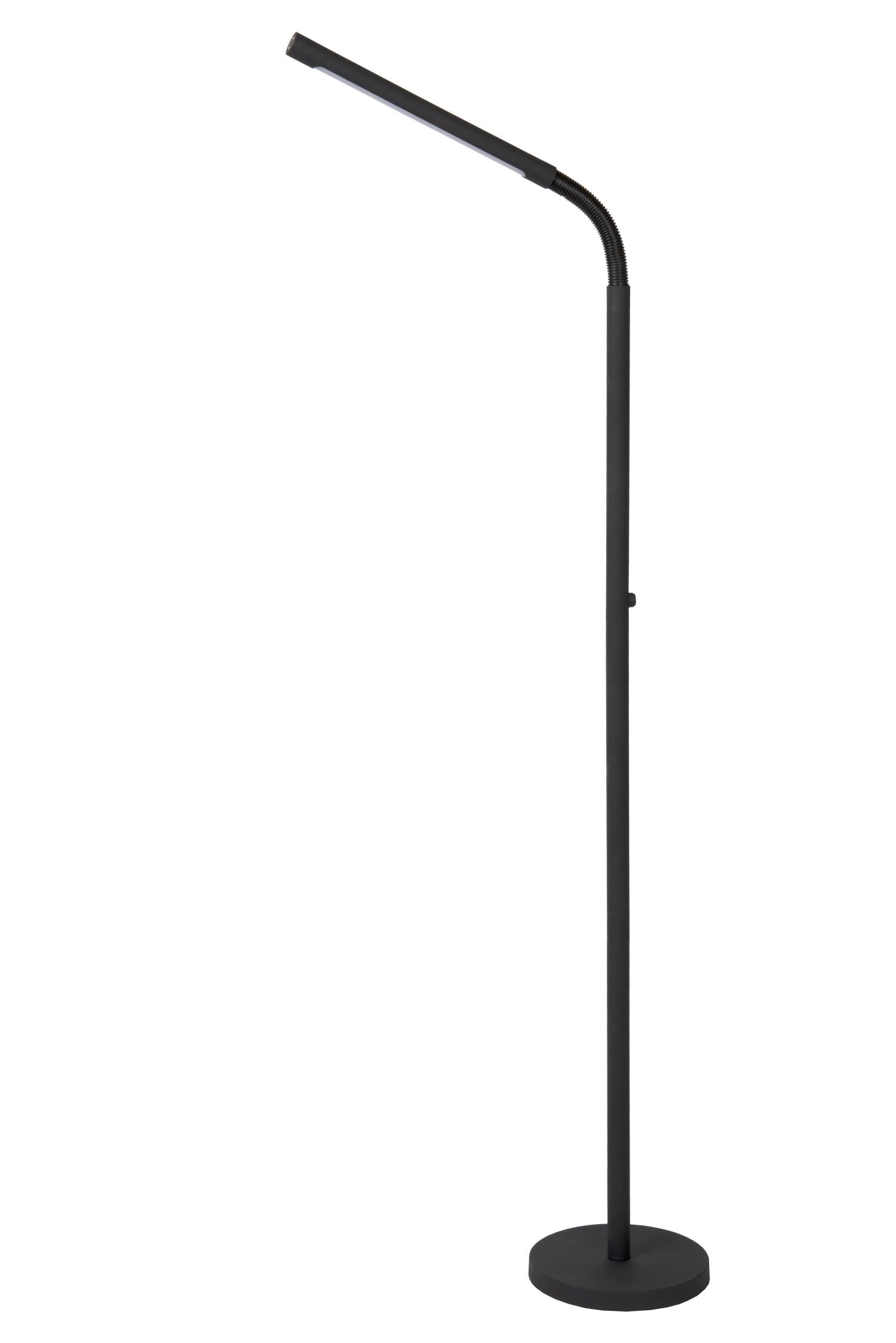 GILLY - Oplaadbare Leeslamp - Accu/Batterij - LED Dimb. - 1x6W 2700K - Zwart