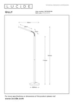 GILLY - Reading lamp - LED - 1x6W 2700K - Black
