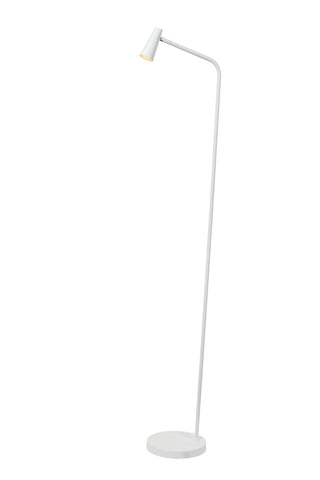 STIRLING - Lampadaire rechargeable - Batterie/Pile - LED 3 StepDim - 1x3W 2700K - Blanc