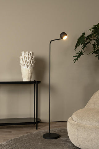 COMET - Rechargeable floor lamp - Battery - LED 3 StepDim - 1x3W 2700K - Black