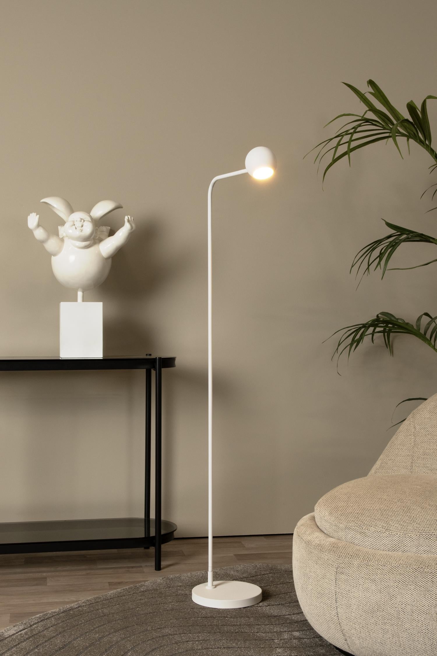 COMET - Rechargeable floor lamp - Battery - LED 3 StepDim - 1x3W 2700K - White
