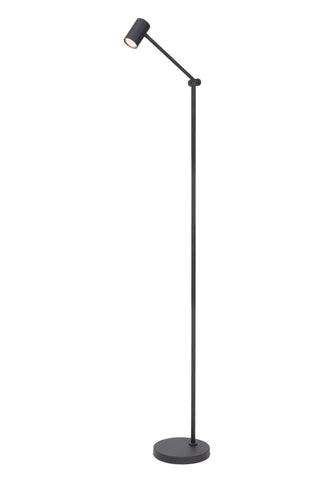 TIPIK - Oplaadbare Vloerlamp - Accu/Batterij - LED 3 StepDim - 1x3W 2700K - Zwart
