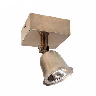 Opbouwspot Fleure On Square Base 1L, brons