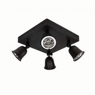 Spot en saillie Fleure ON Square Base Large 4L, nickel brossé