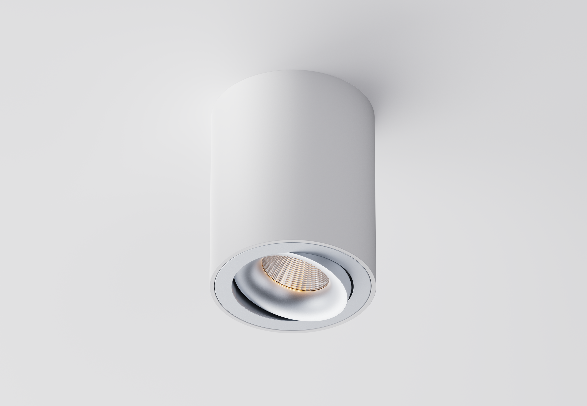 Clickfit Smooth tiltable surface-mounted spot GU10