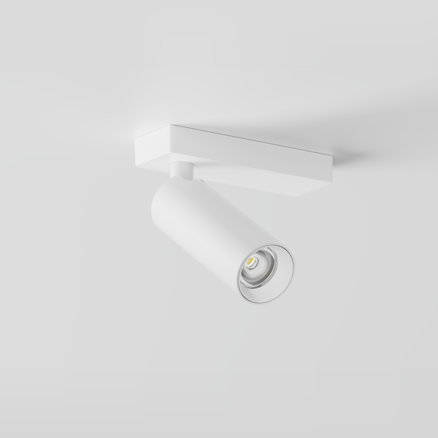 Tuup Slim asymmetrisch 1 plafondspot GU10