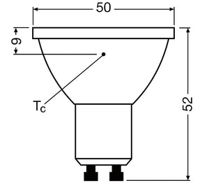 Ledvance LED Spot GU10 100W