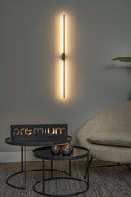 MARNIK - Applique murale - LED Dimmable - CCT - 1x18W 2700K/4000K - Capteur gestuel - Noir