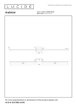 MARNIK - Applique murale - LED Dimmable - CCT - 1x18W 2700K/4000K - Capteur gestuel - Noir