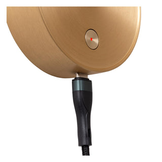 ASJA - Oplaadbare Wandspot / Wandlamp - Accu/Batterij - LED 3 StepDim - 1x3W 2700K - Mat Goud / Messing