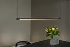 MARNIK - Pendant light - Ø 2,5 cm - LED Dimmable - CCT - 1x22W 2700K/4000K - Hand motion sensor - Black