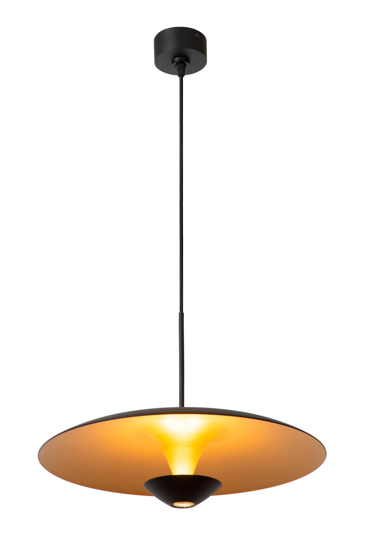KENNETH - Hanglamp - Ø 40 cm - LED Dimb. - 1x12W 2700K - Zwart