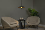 KENNETH - Hanglamp - Ø 40 cm - LED Dimb. - 1x12W 2700K - Zwart
