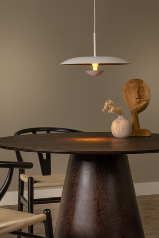 KENNETH - Pendant light - Ø 40 cm - LED Dimmable - 1x12W 2700K - White