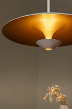 KENNETH - Pendant light - Ø 40 cm - LED Dimmable - 1x12W 2700K - White