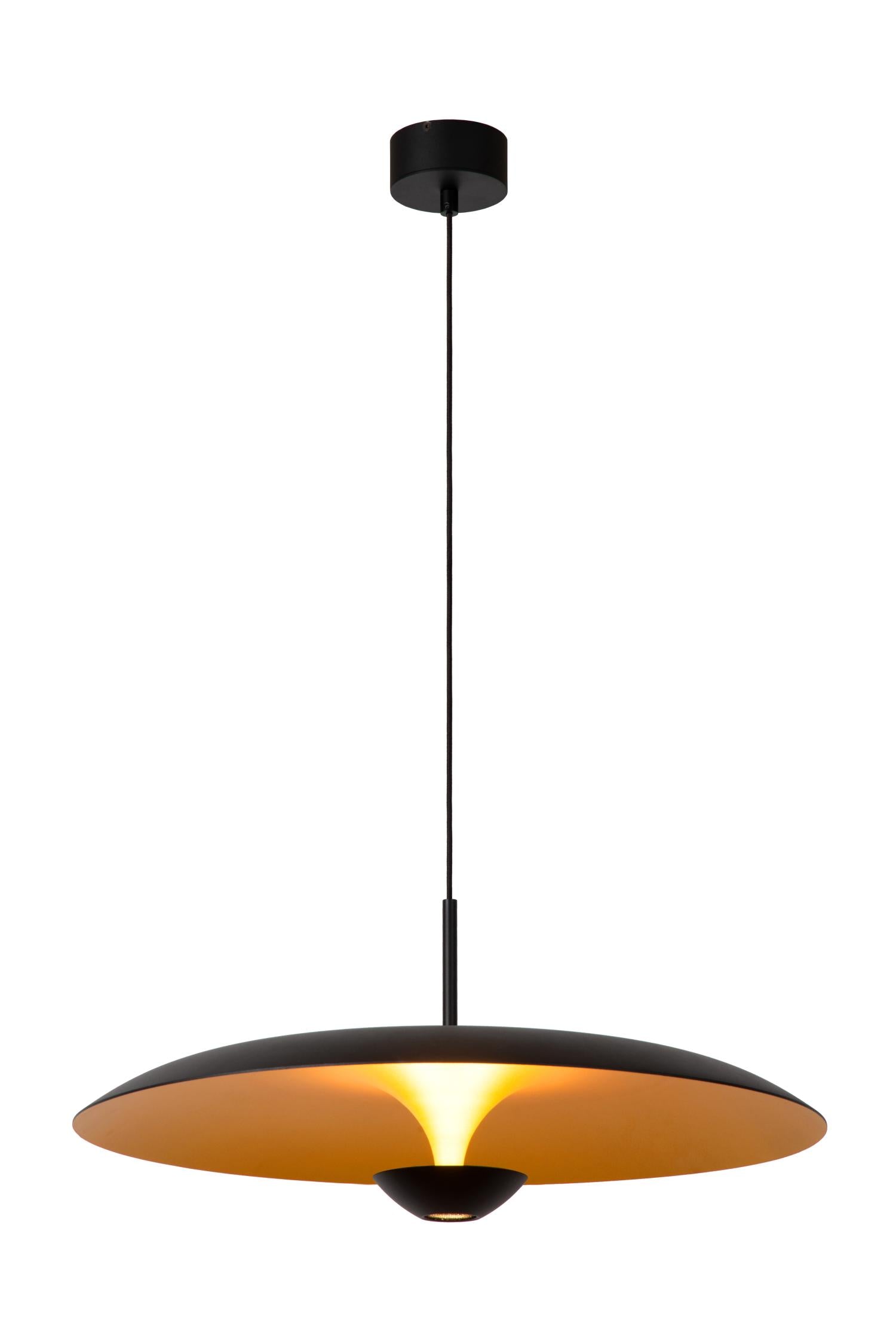 KENNETH - Suspension - Ø 60 cm - LED Dimmable - 1x16W 2700K - Noir