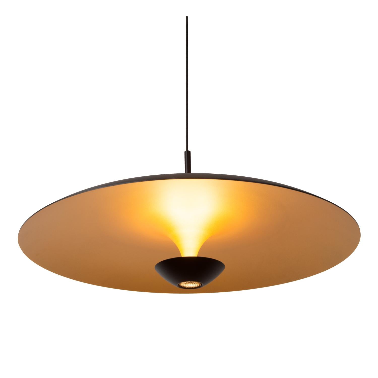 KENNETH - Suspension - Ø 60 cm - LED Dimmable - 1x16W 2700K - Noir