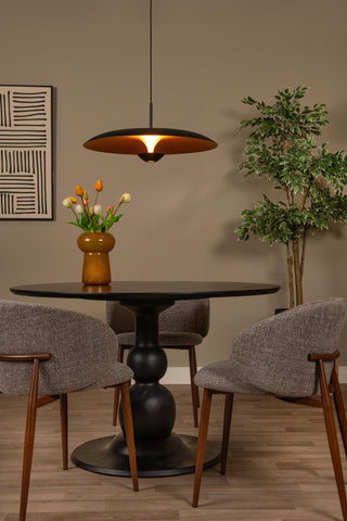 KENNETH - Hanglamp - Ø 60 cm - LED Dimb. - 1x16W 2700K - Zwart