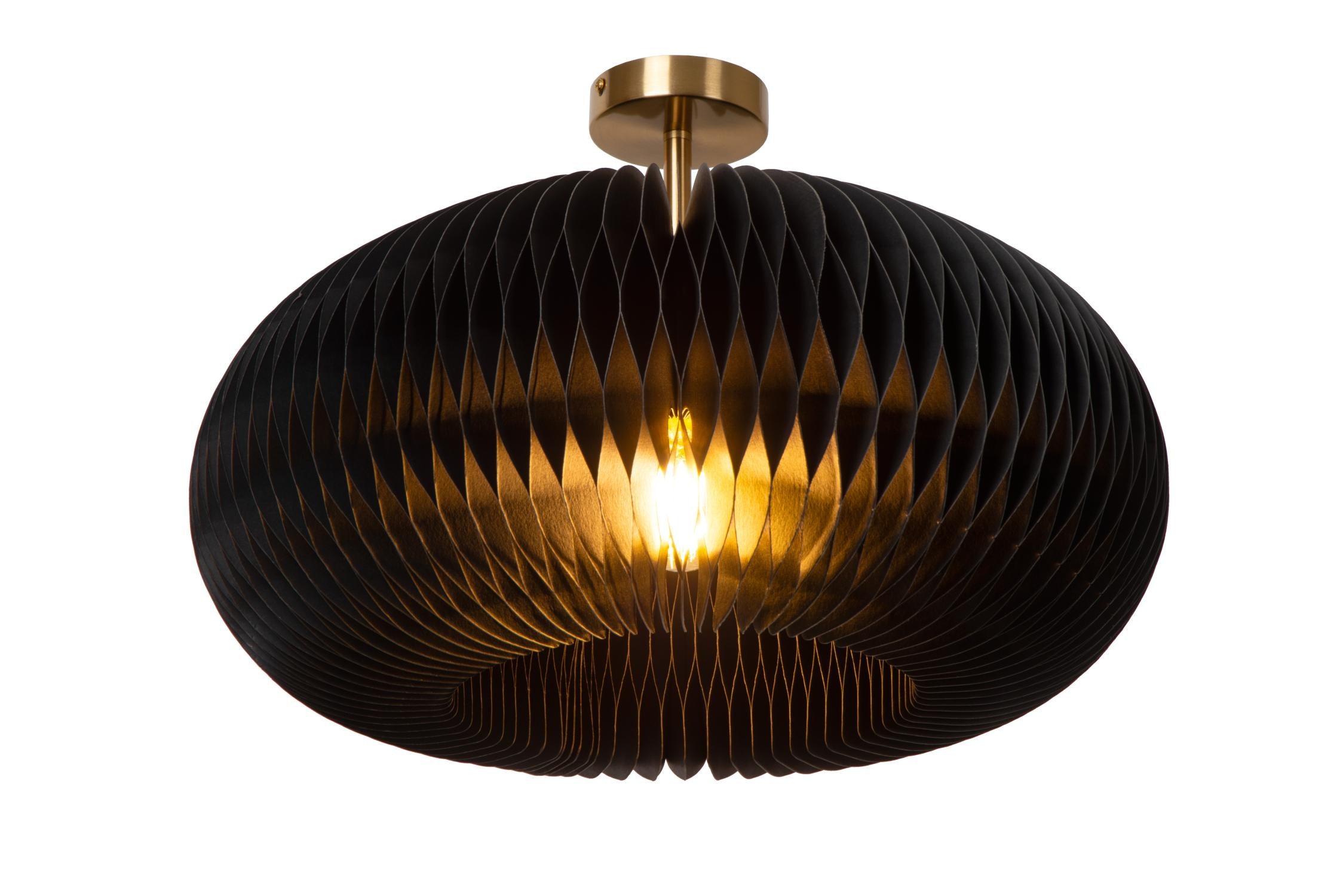 ARMONI - Plafonnier - Ø 52 cm - 1xE27 - Noir