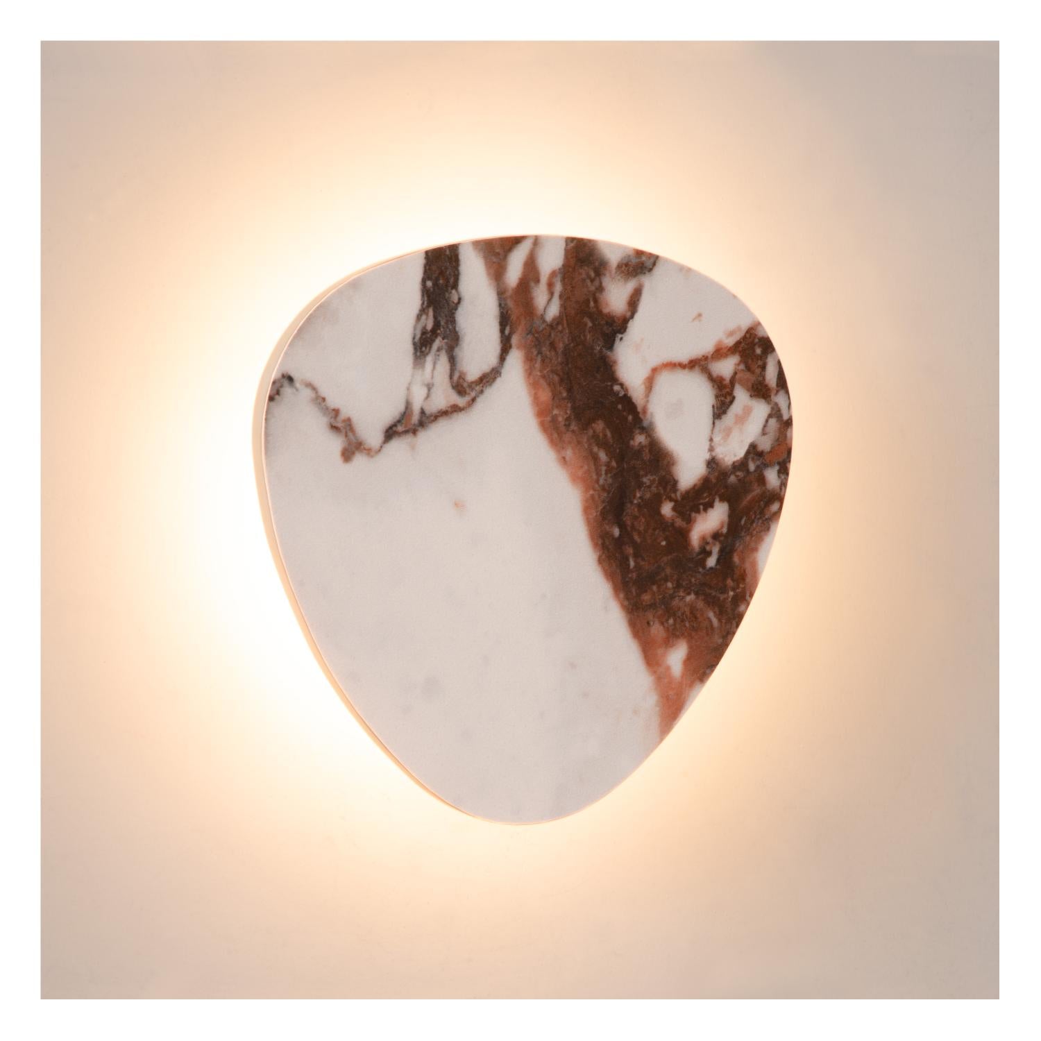 KAMIEN - Wandlamp - LED - 1x6W 2700K - Wit