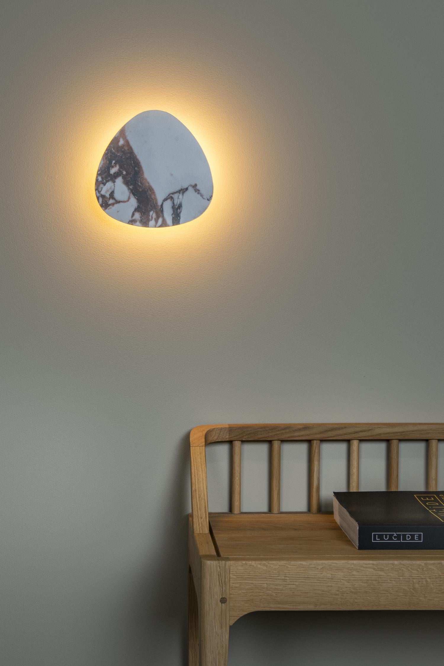 KAMIEN - Wandlamp - LED - 1x6W 2700K - Wit
