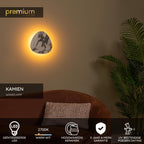 KAMIEN - Wandlamp - LED - 1x11W 2700K - Wit