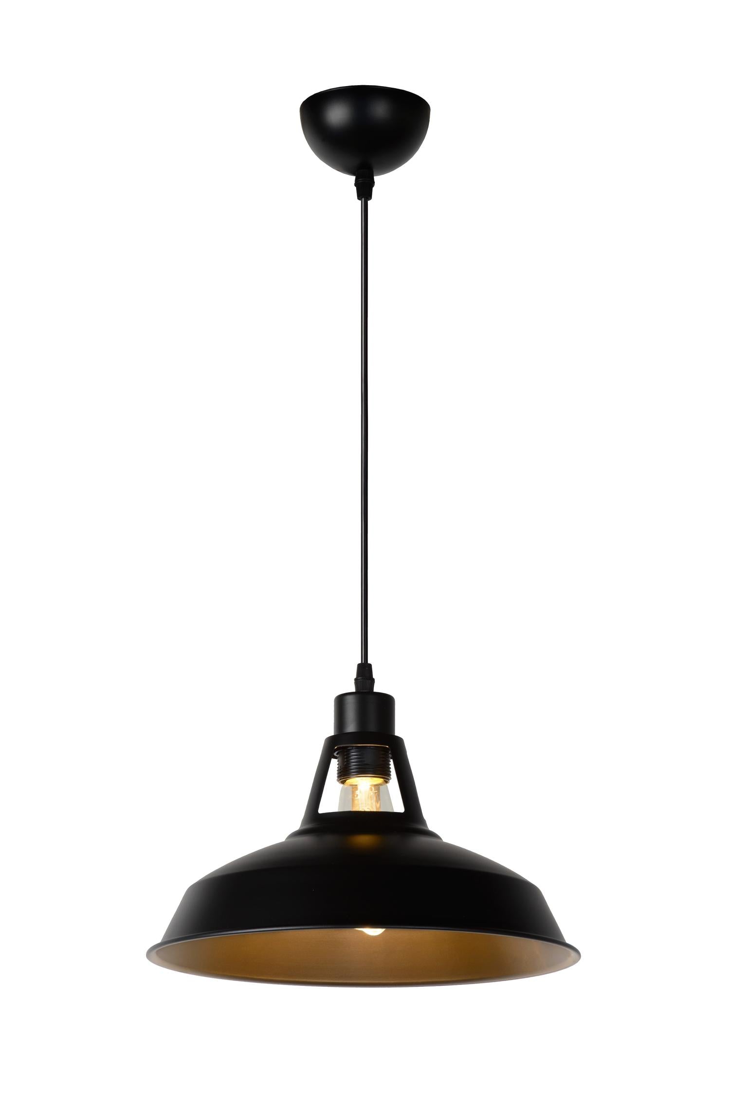 BRASSY-BIS - Suspension - Ø 31 cm - 1xE27 - Noir