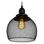 MESH - Hanglamp - Ø 22 cm - 1xE27 - Zwart