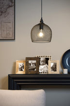 MESH - Hanglamp - Ø 22 cm - 1xE27 - Zwart