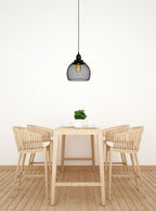 MESH - Hanglamp - Ø 22 cm - 1xE27 - Zwart